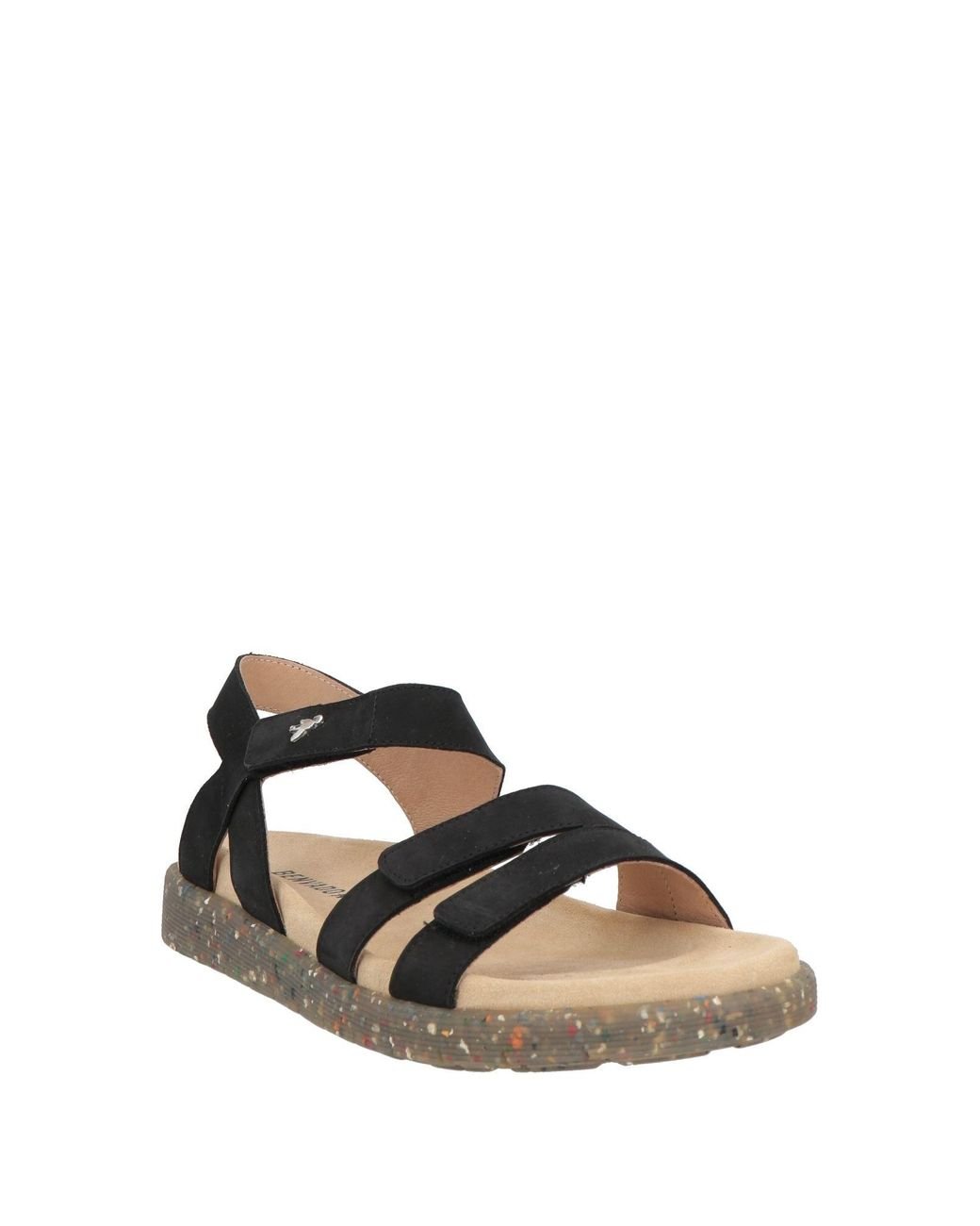 BENVADO Sandals in Black Lyst