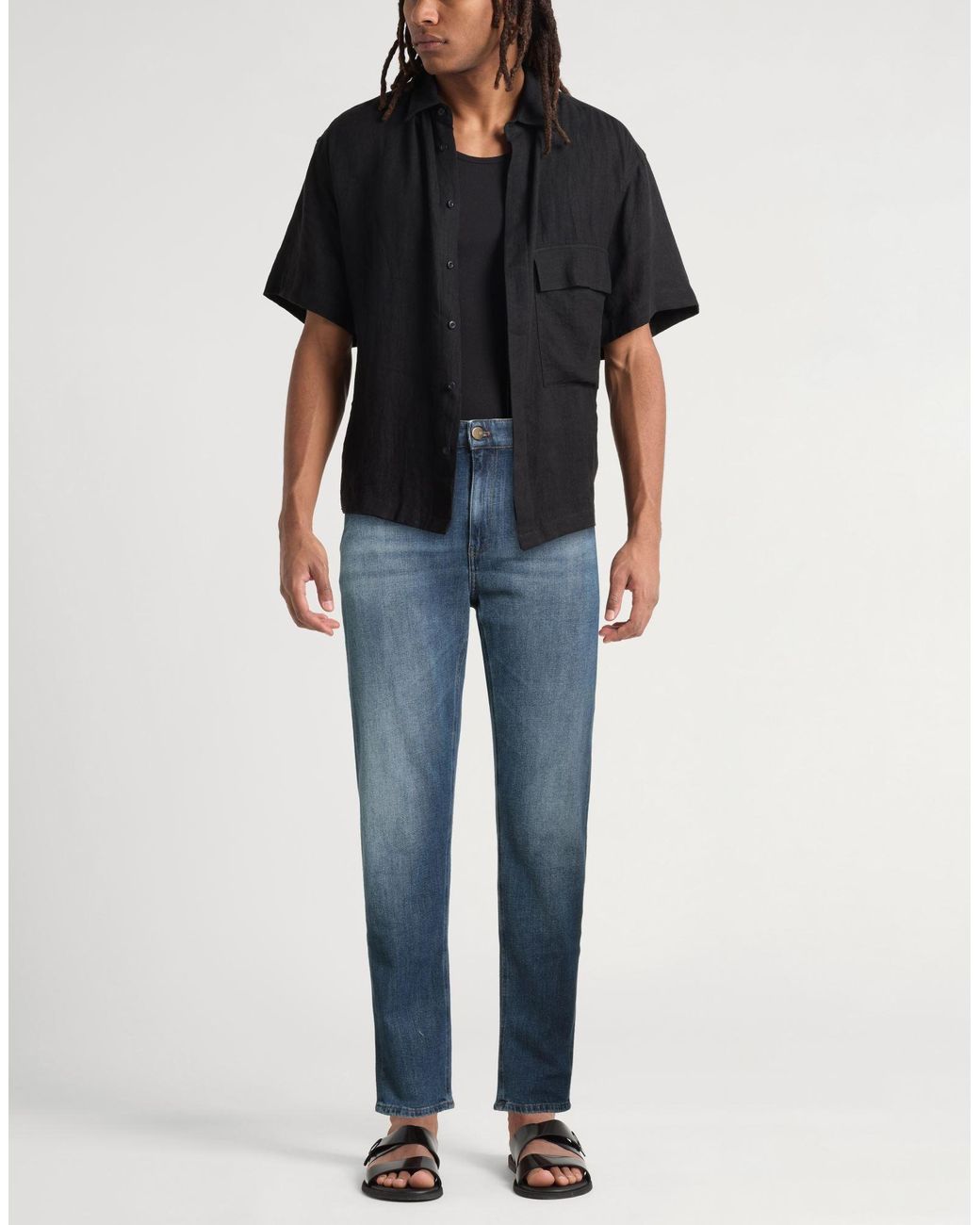 PT Torino Blue Jeans Cotton, Elastane for men