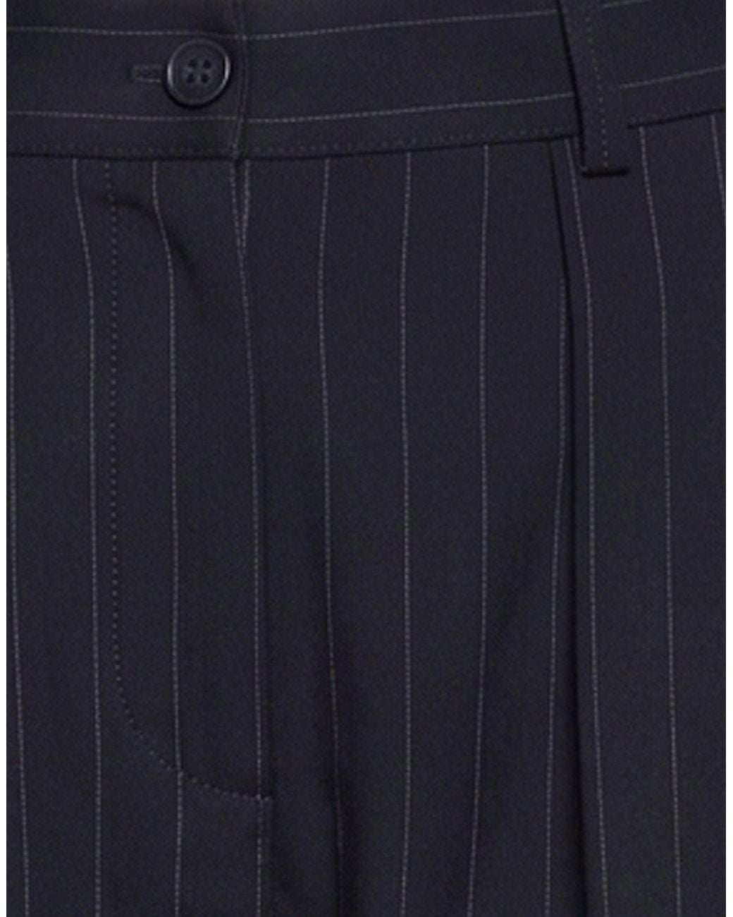 Pinko Blue Midnight Pants Polyester, Wool, Elastane