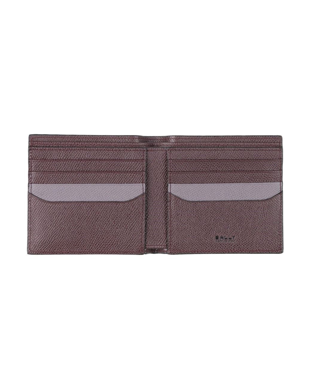 Bally Purple Wallet for men
