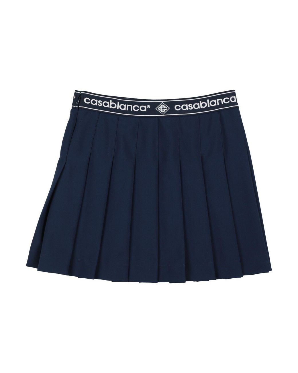 Casablanca Blue Mini Skirt