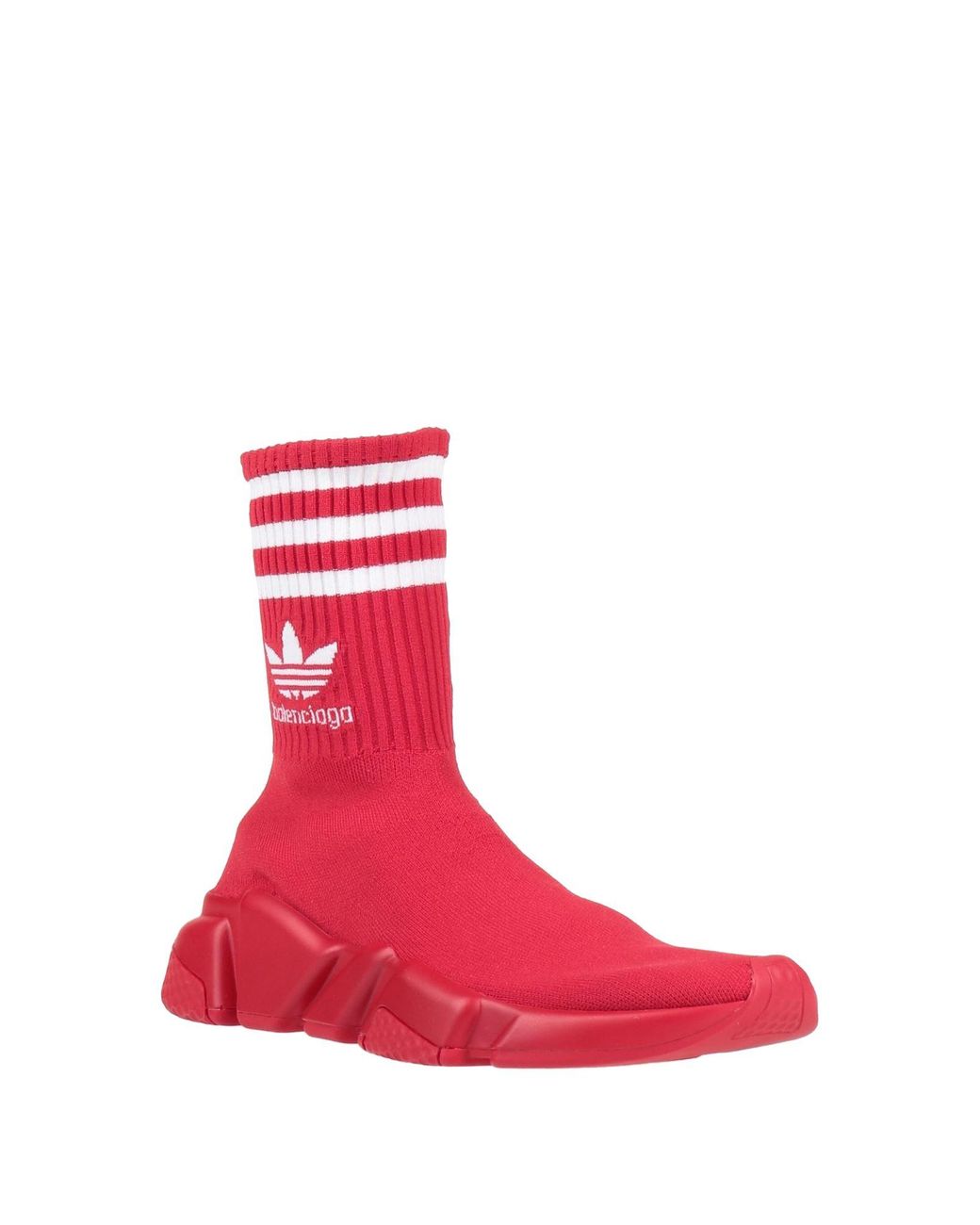 BALENCIAGA X ADIDAS Red Trainers