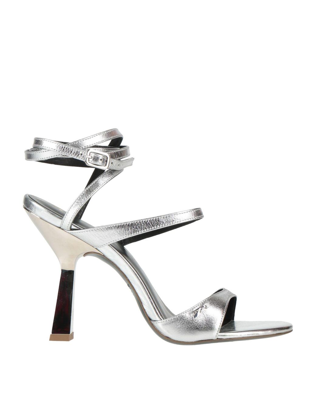 Patrizia Pepe Metallic Sandals Leather