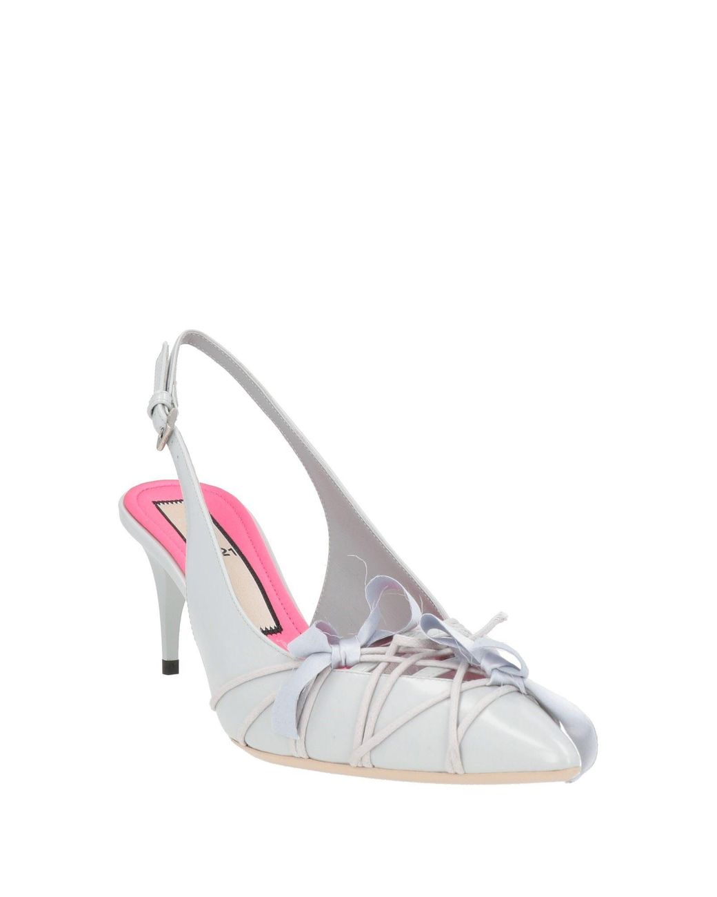 N°21 White Pumps Leather