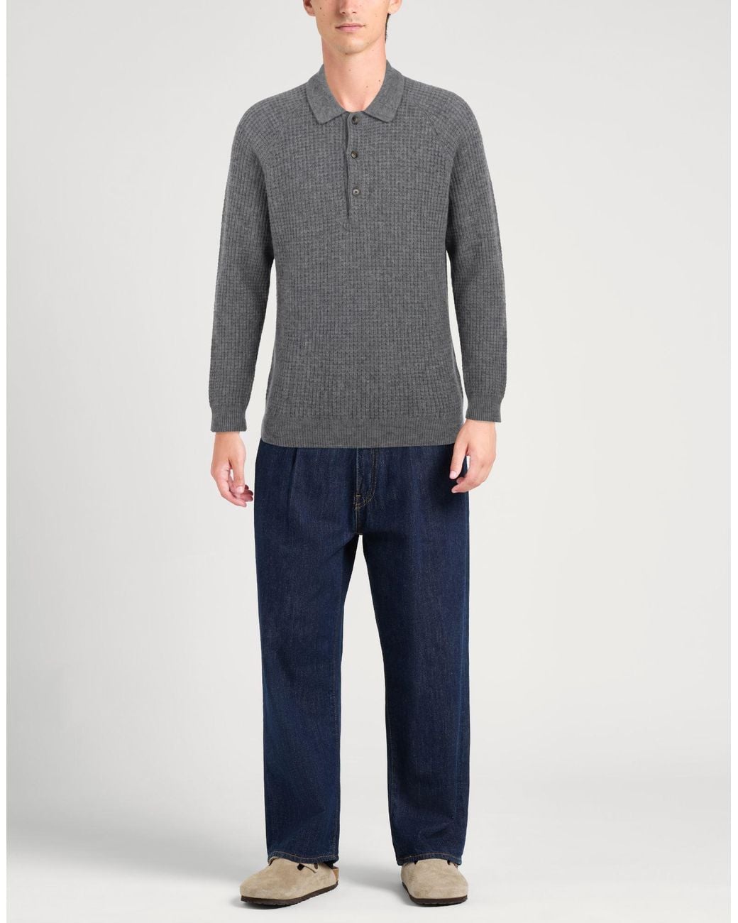 Closed Gray Sweater Wool for men
