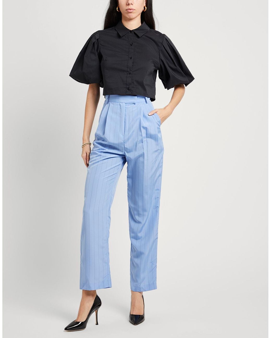 Frankie Shop Blue Trouser