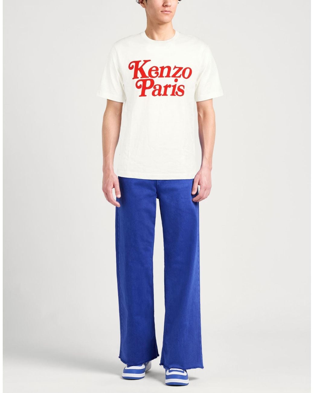 KENZO White T-Shirt Cotton for men