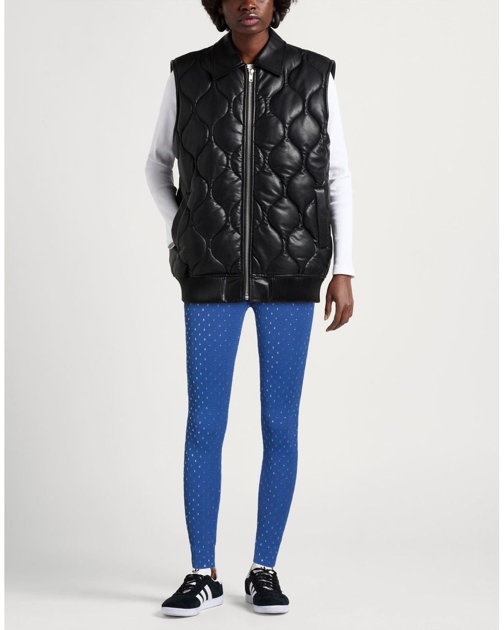 Elisabetta Franchi Blue Leggings