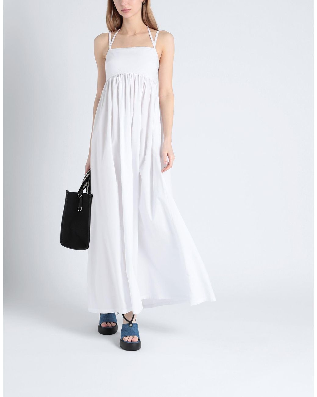 Karl Lagerfeld White Maxi Dress