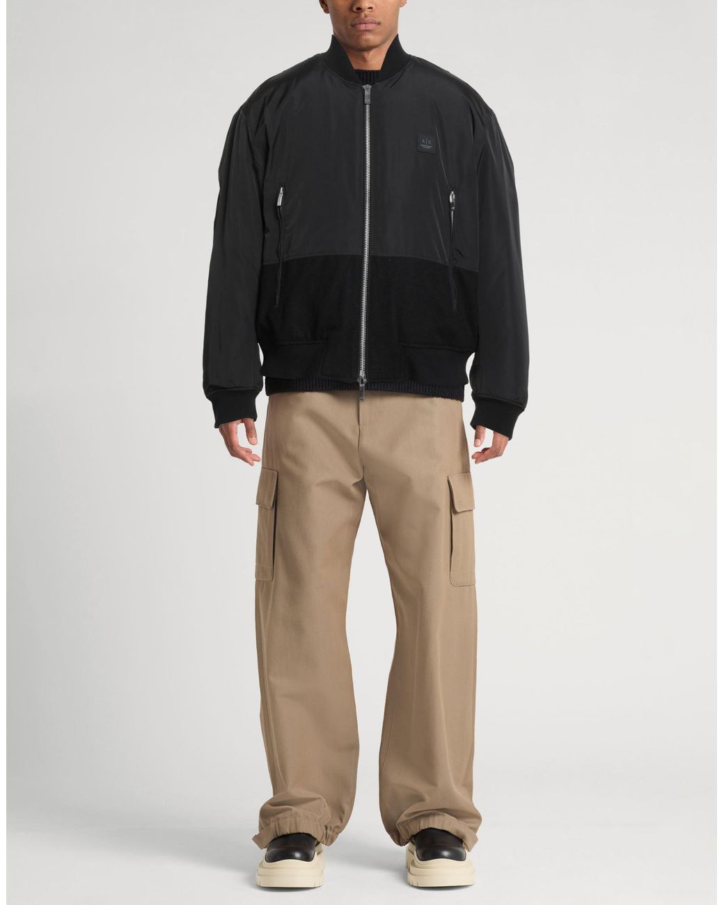 ARMANI EXCHANGE Black Jackets for men