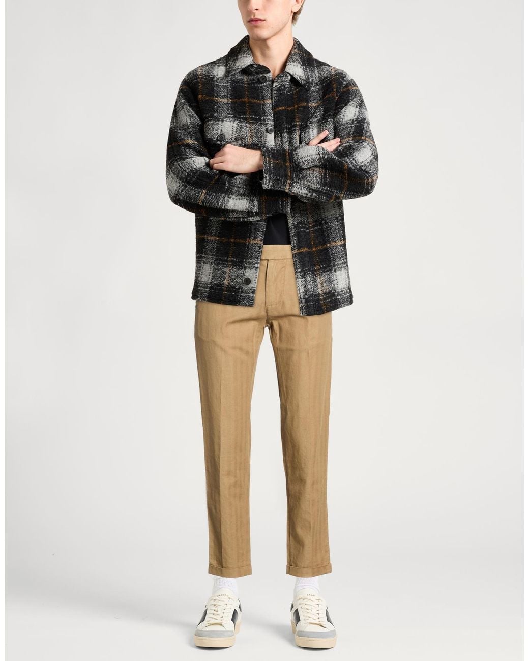 RE_HASH Natural Pants Cotton, Linen, Elastane for men