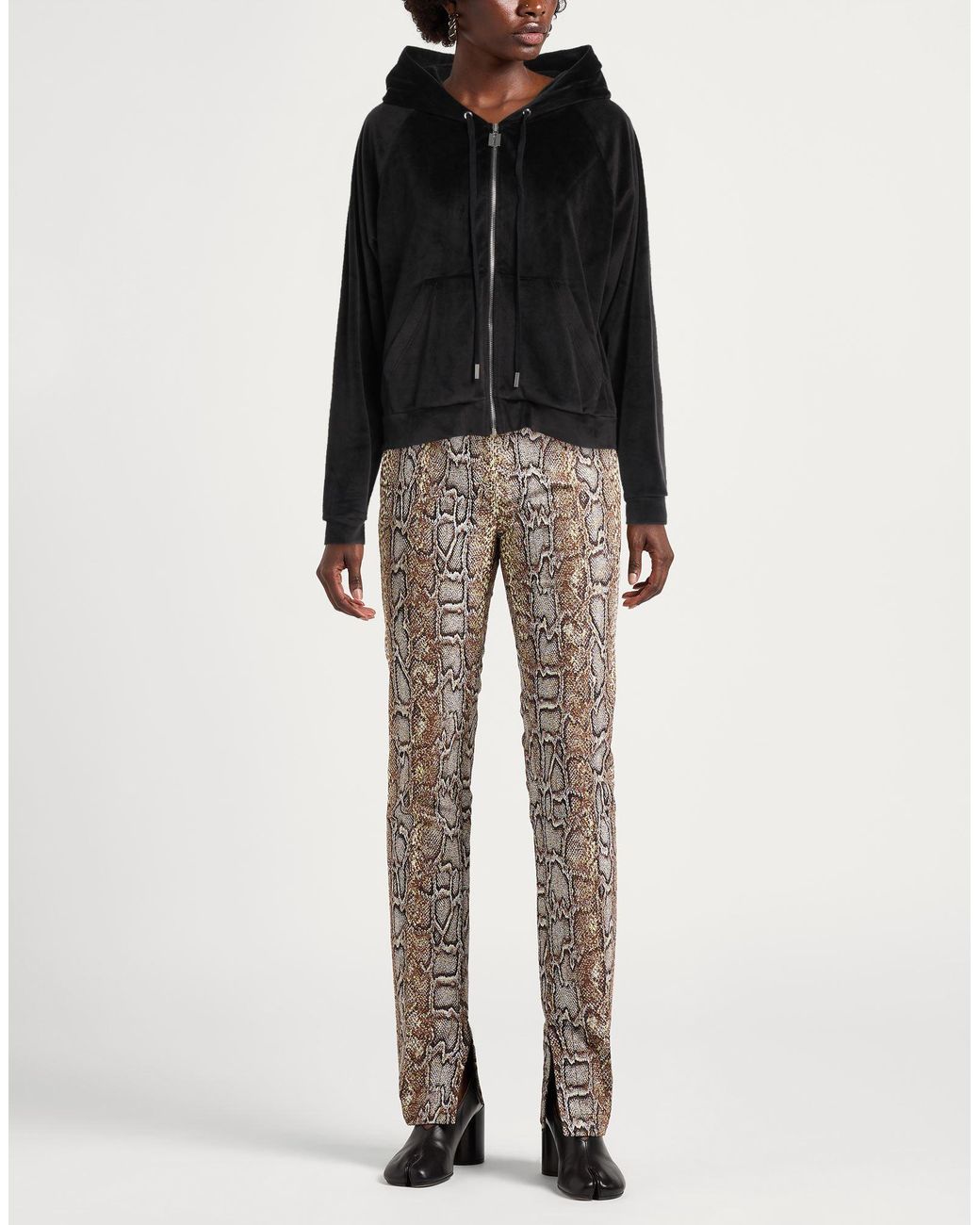 Aniye By Black Sweatshirt Polyester, Elastane