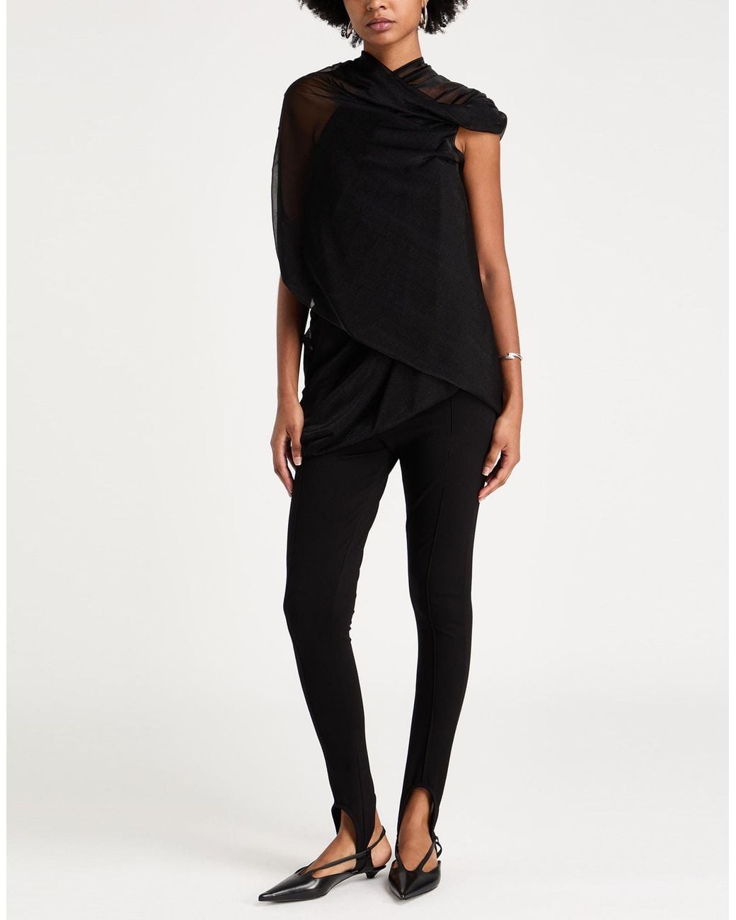 Junya Watanabe Black Top Polyester