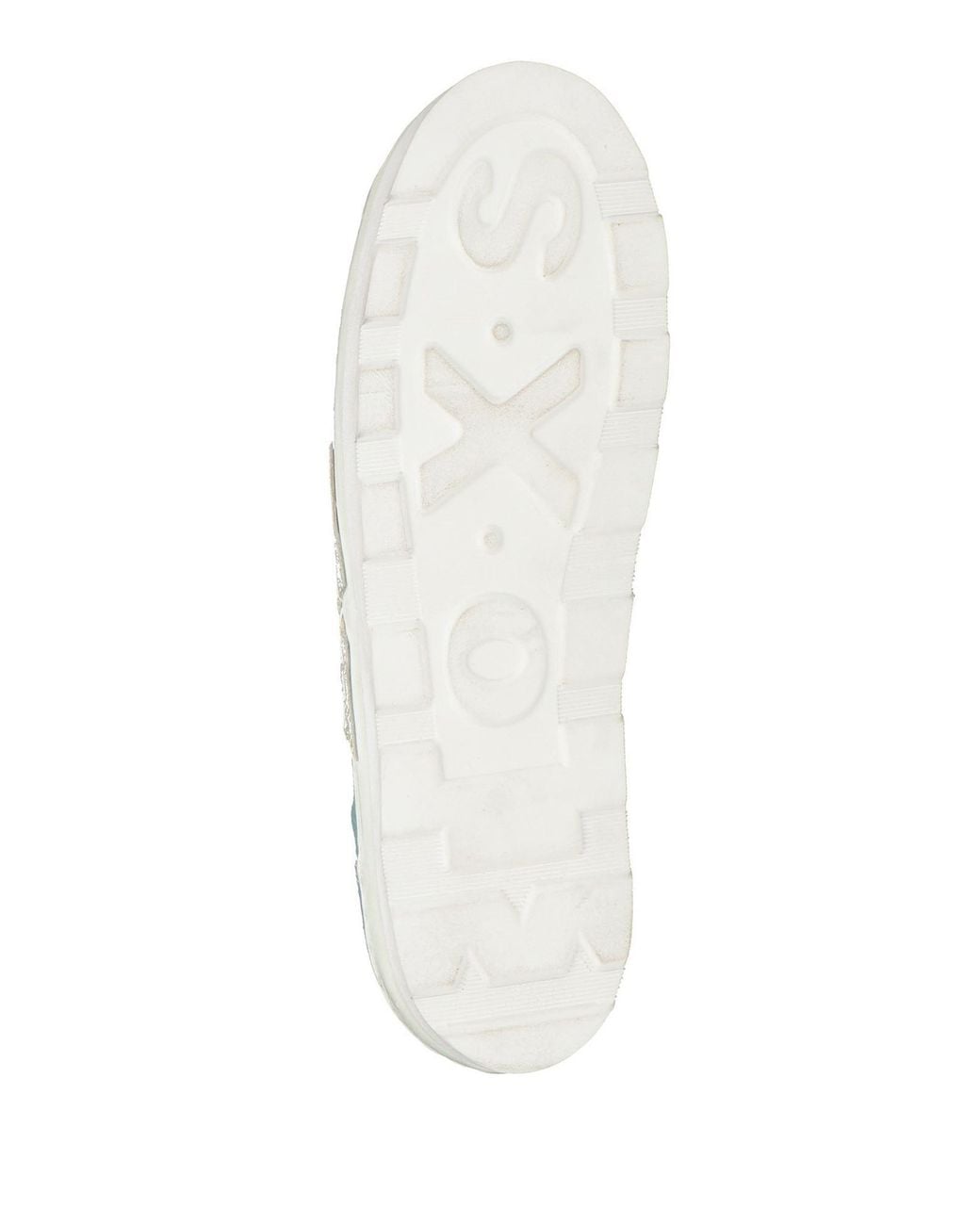 O.x.s. Green Sneakers Leather
