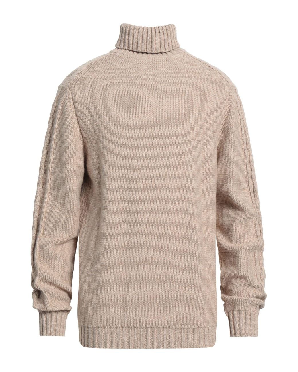 Alpha Studio Natural Turtleneck for men