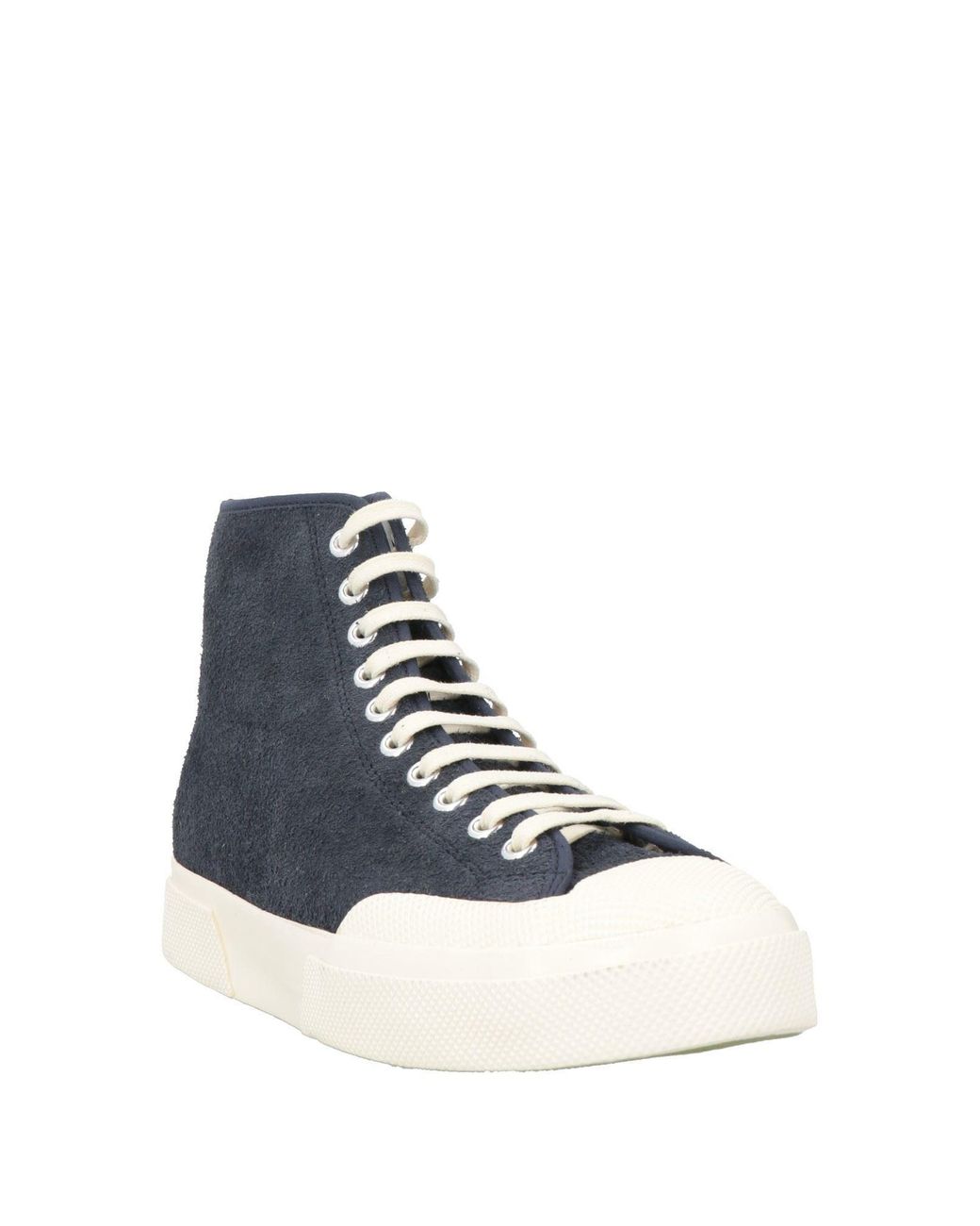 Superga Blue Sneakers Leather