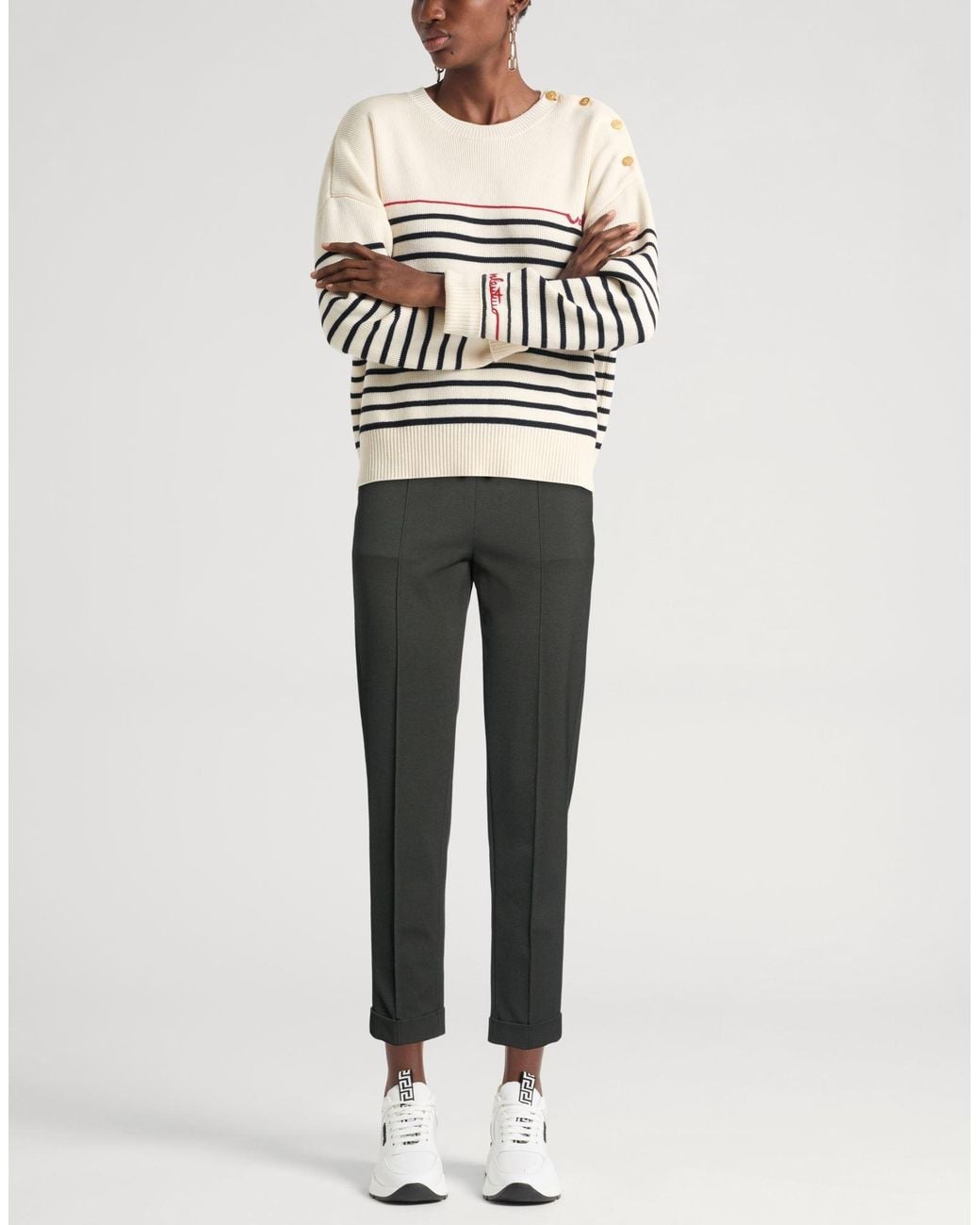 Liviana Conti Gray Trouser