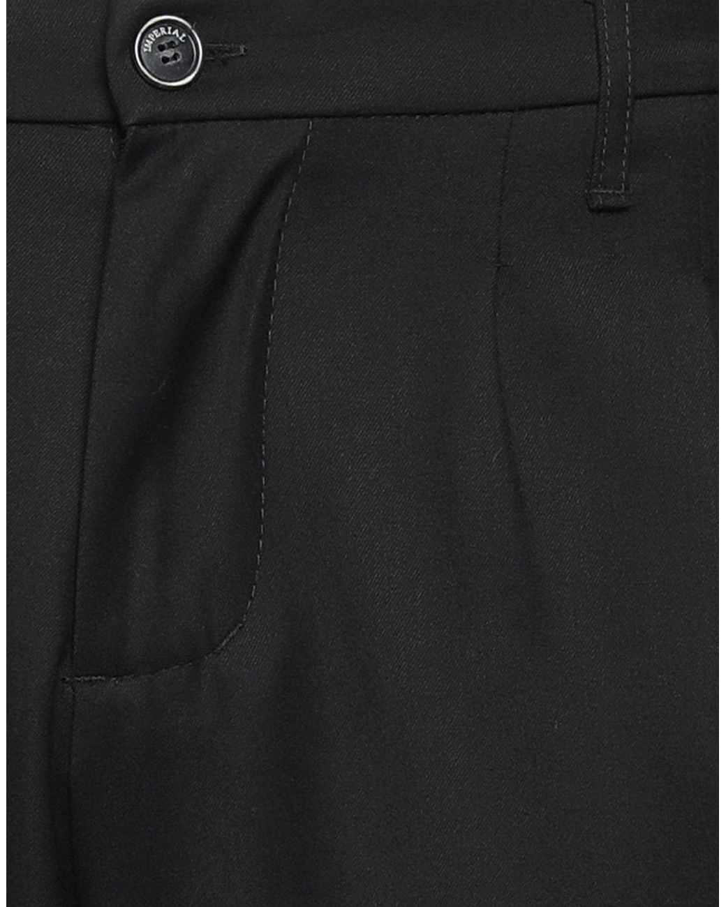 Imperial Black Pants for men