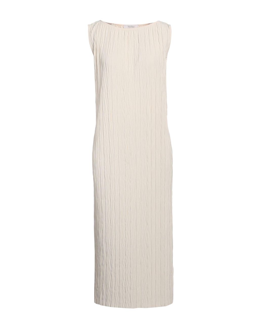 Max Mara White Midi Dress