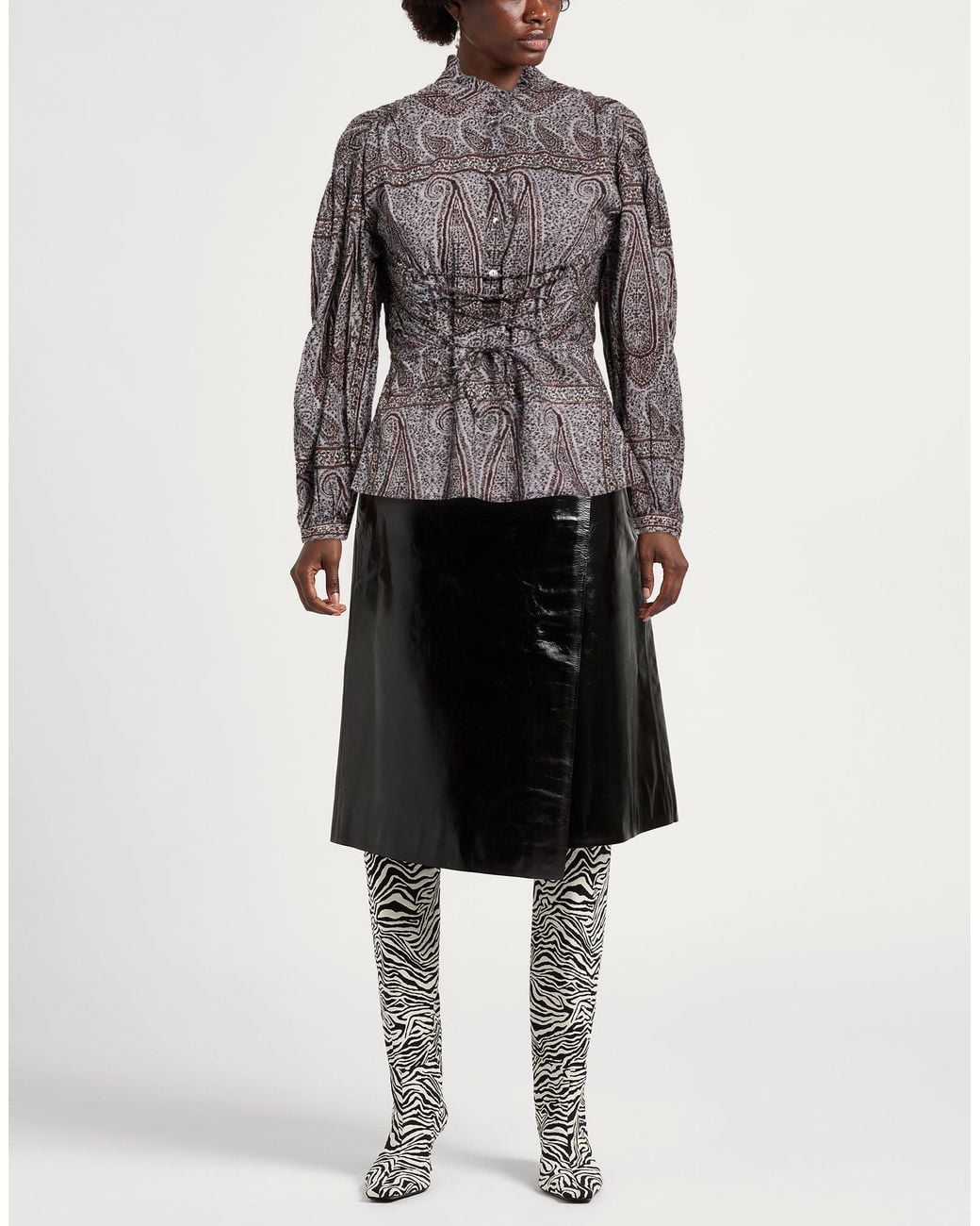 Antik Batik Gray Top
