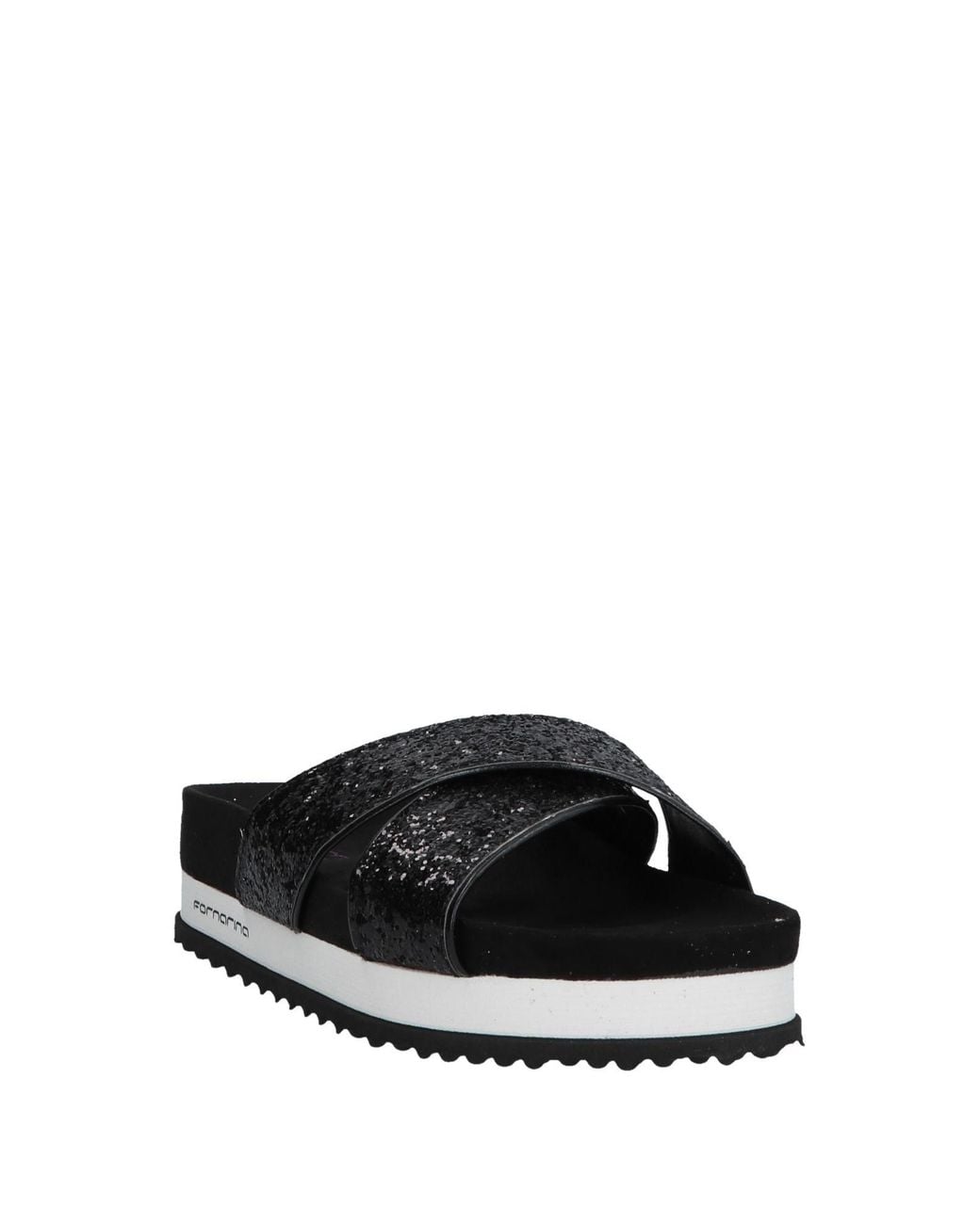 Fornarina Black Sandals