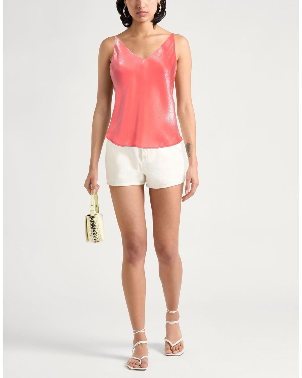 Ottod'Ame Pink Top Viscose, Polyester