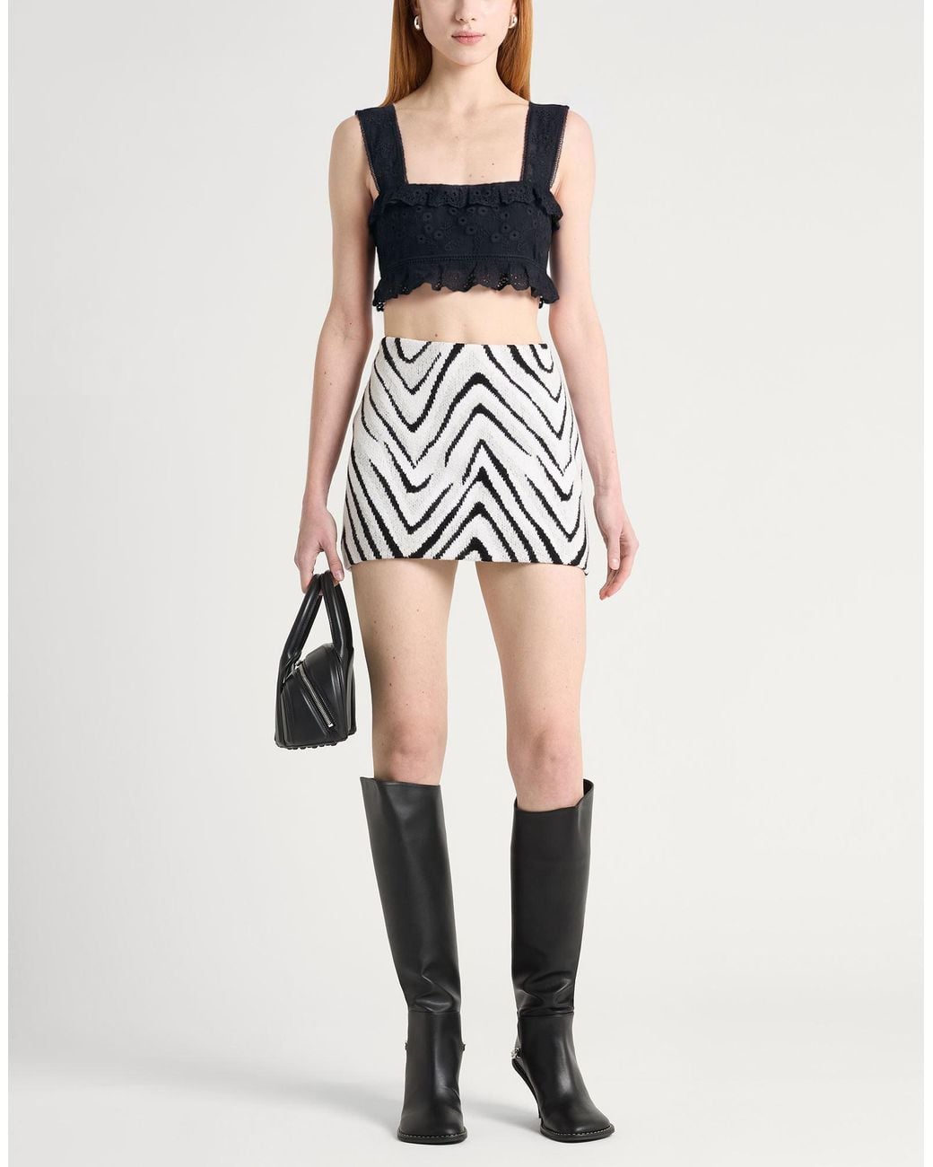 Isabel Marant Black Top Cotton, Silk
