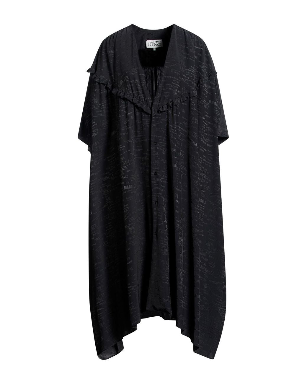 MM6 by Maison Margiela Black Midi Dress
