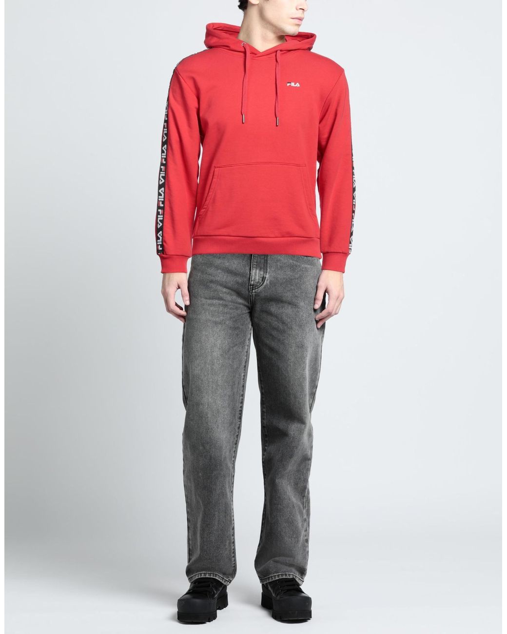 Fila Sweatshirt in Red for Men Lyst