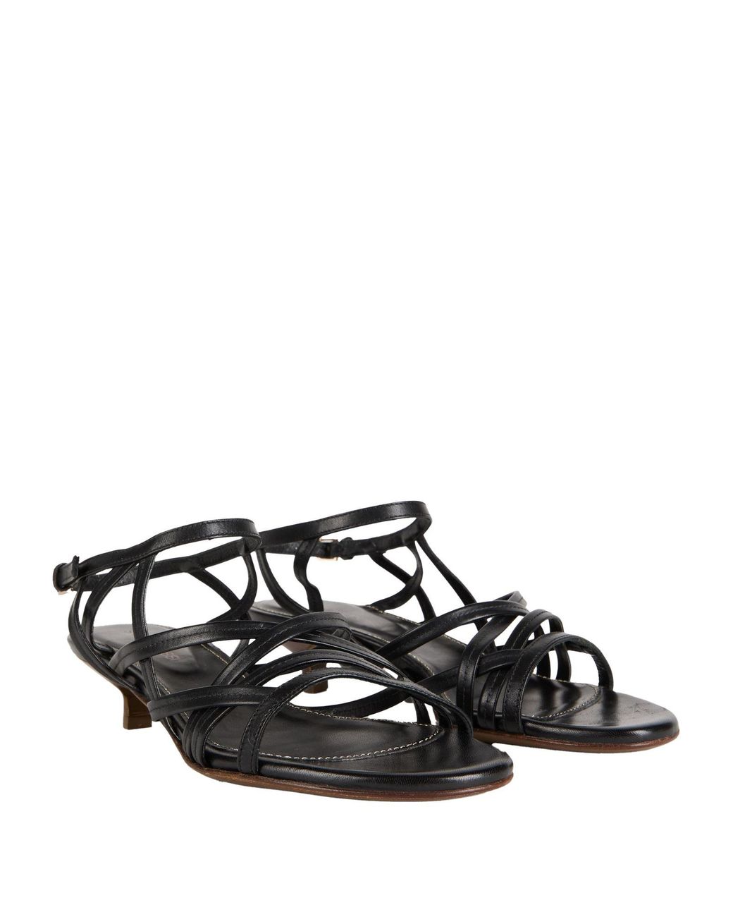 Sergio Rossi Black Sandals