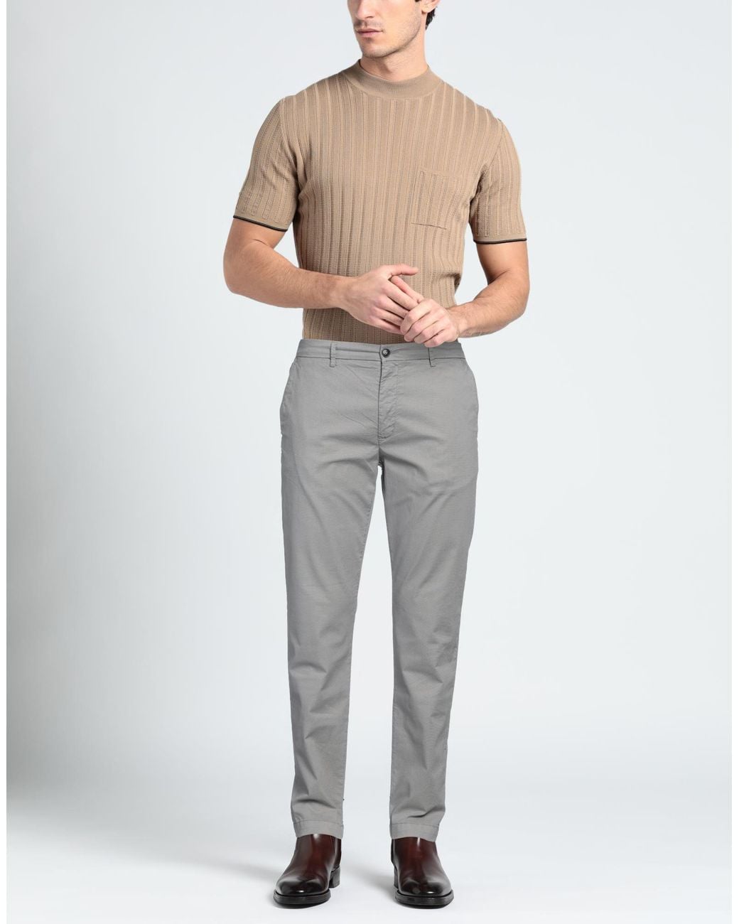 Liu Jo Gray Trouser for men