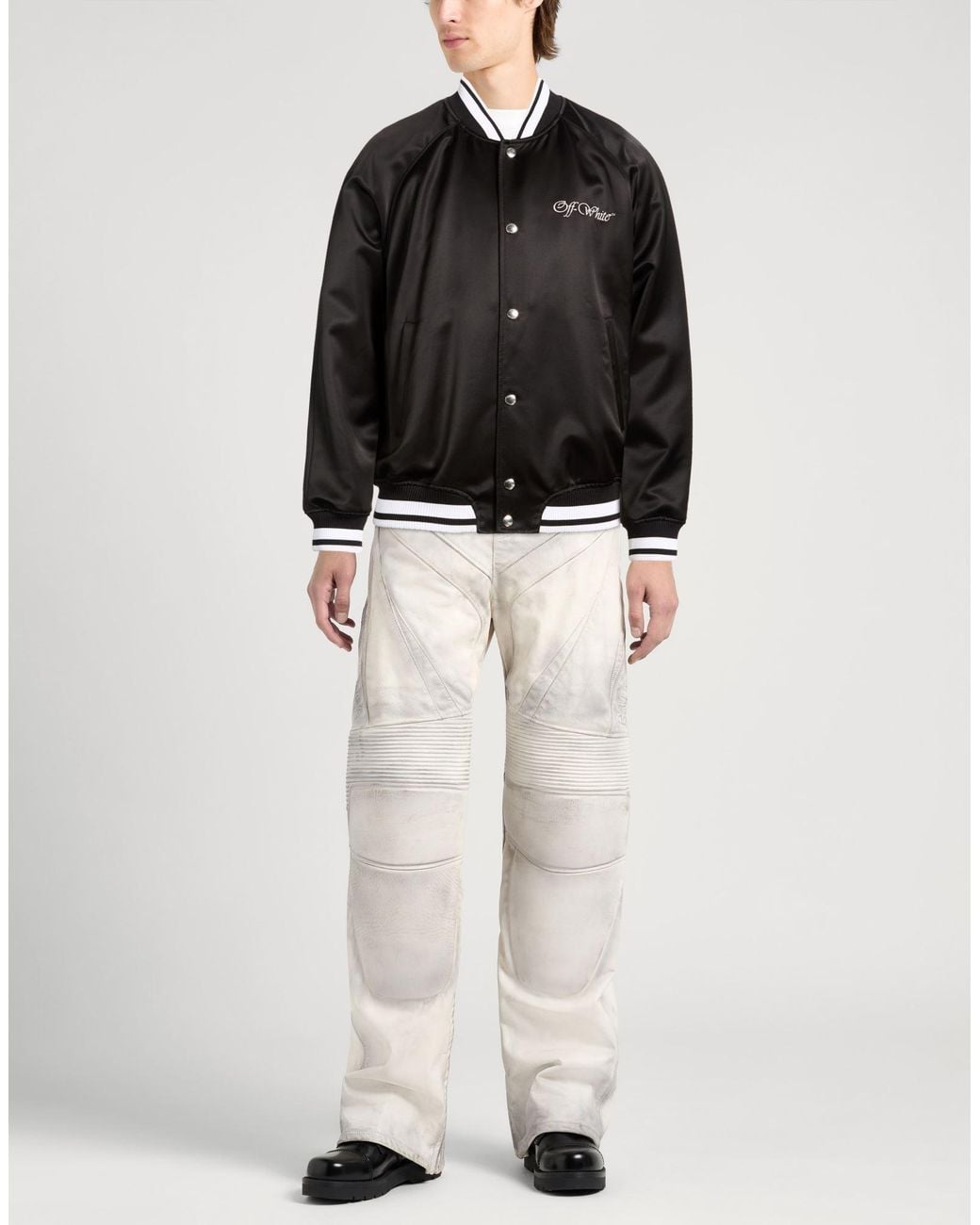 Off-White c/o Virgil Abloh Black Jacket for men