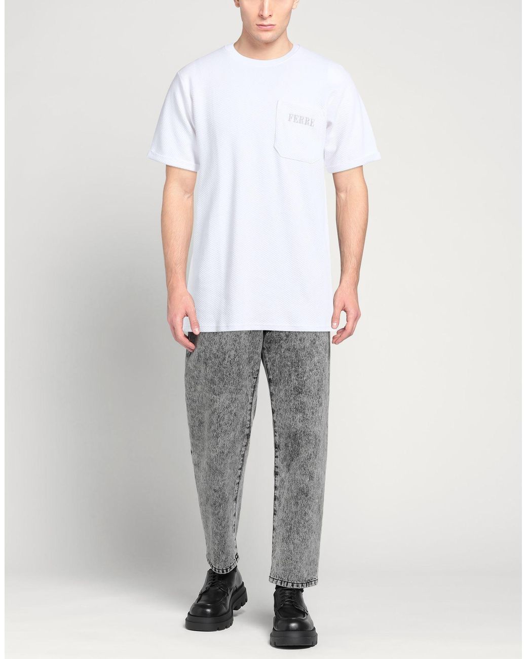 Camiseta Ferré de hombre de color White