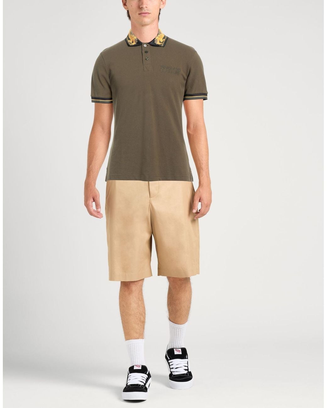 Polo Versace Jeans Couture pour homme en coloris Green