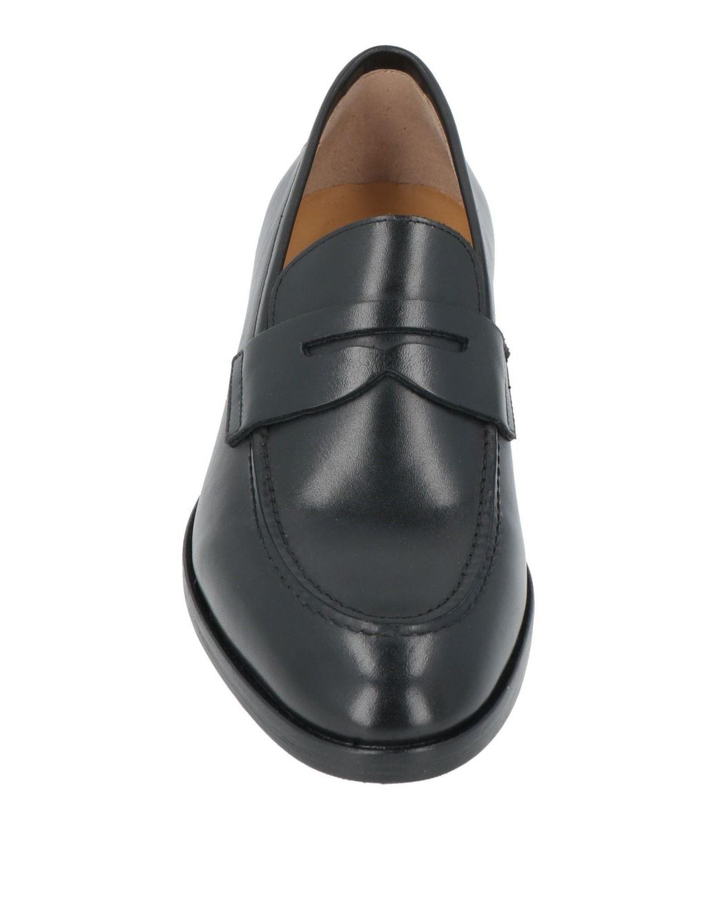 Testoni Gray Loafers Leather for men