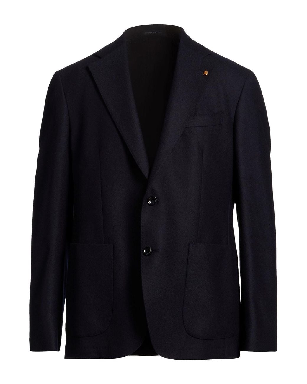 Sartoria Latorre Blue Blazer Virgin Wool, Elastic Fibres for men