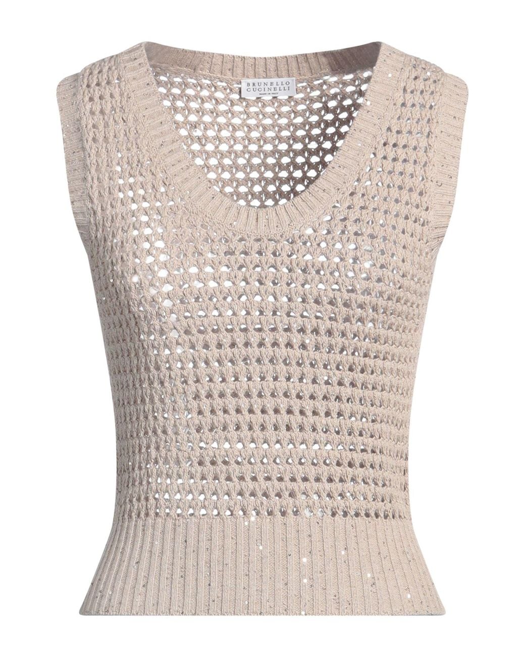Brunello Cucinelli Natural Pullover