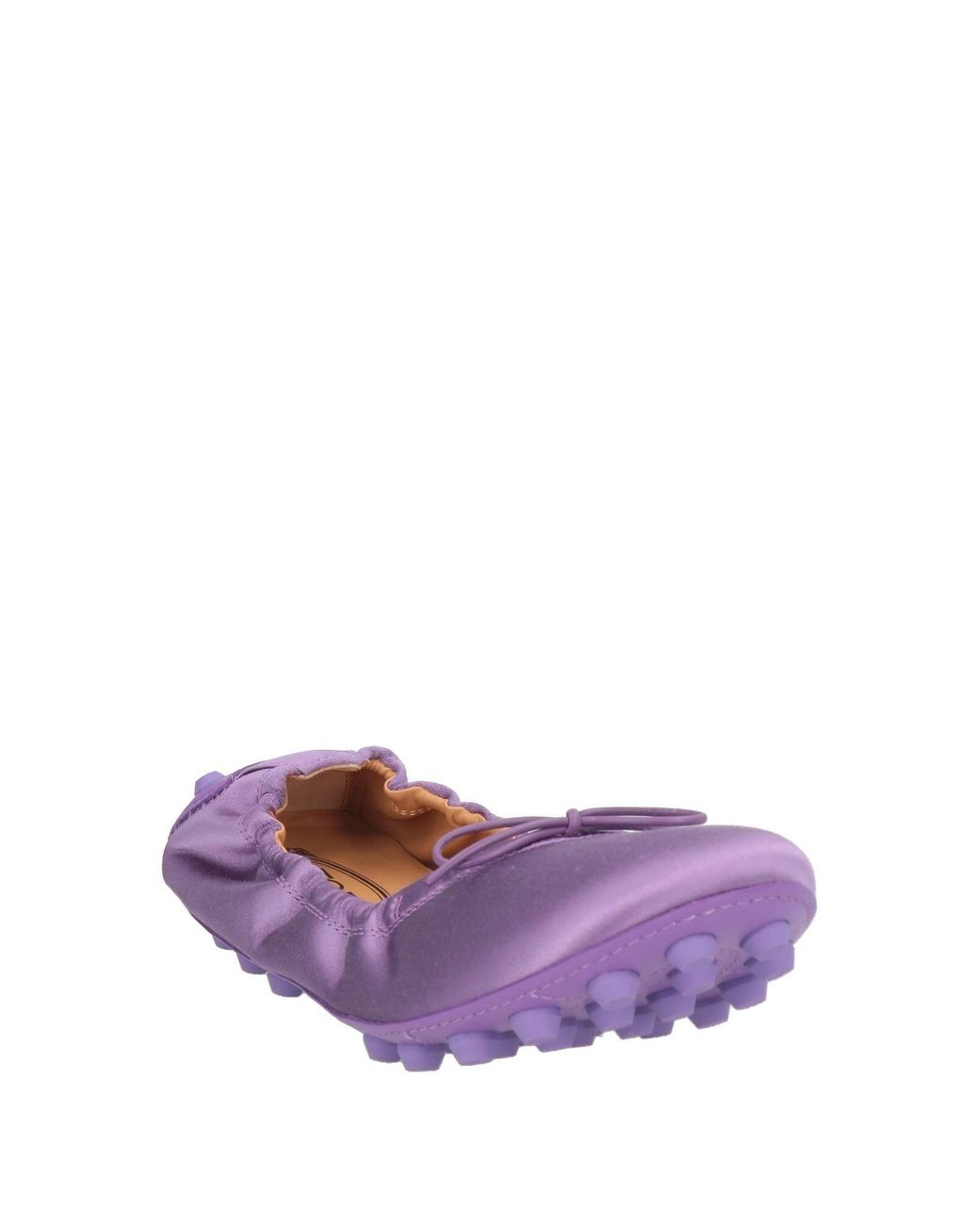 Tod's Purple Ballet Flats