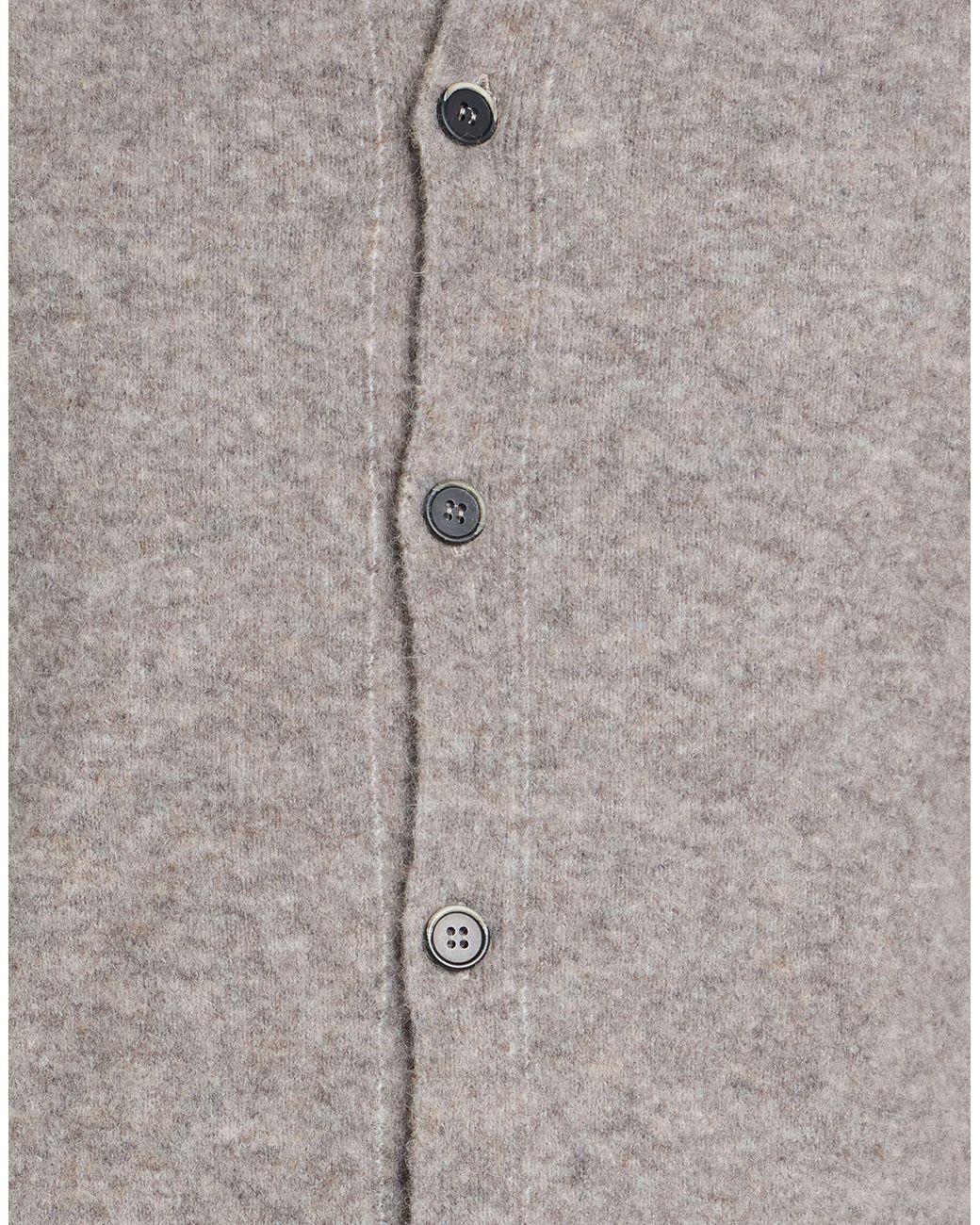 Barena Gray Cardigan Alpaca Wool, Polyamide, Wool, Elastane for men