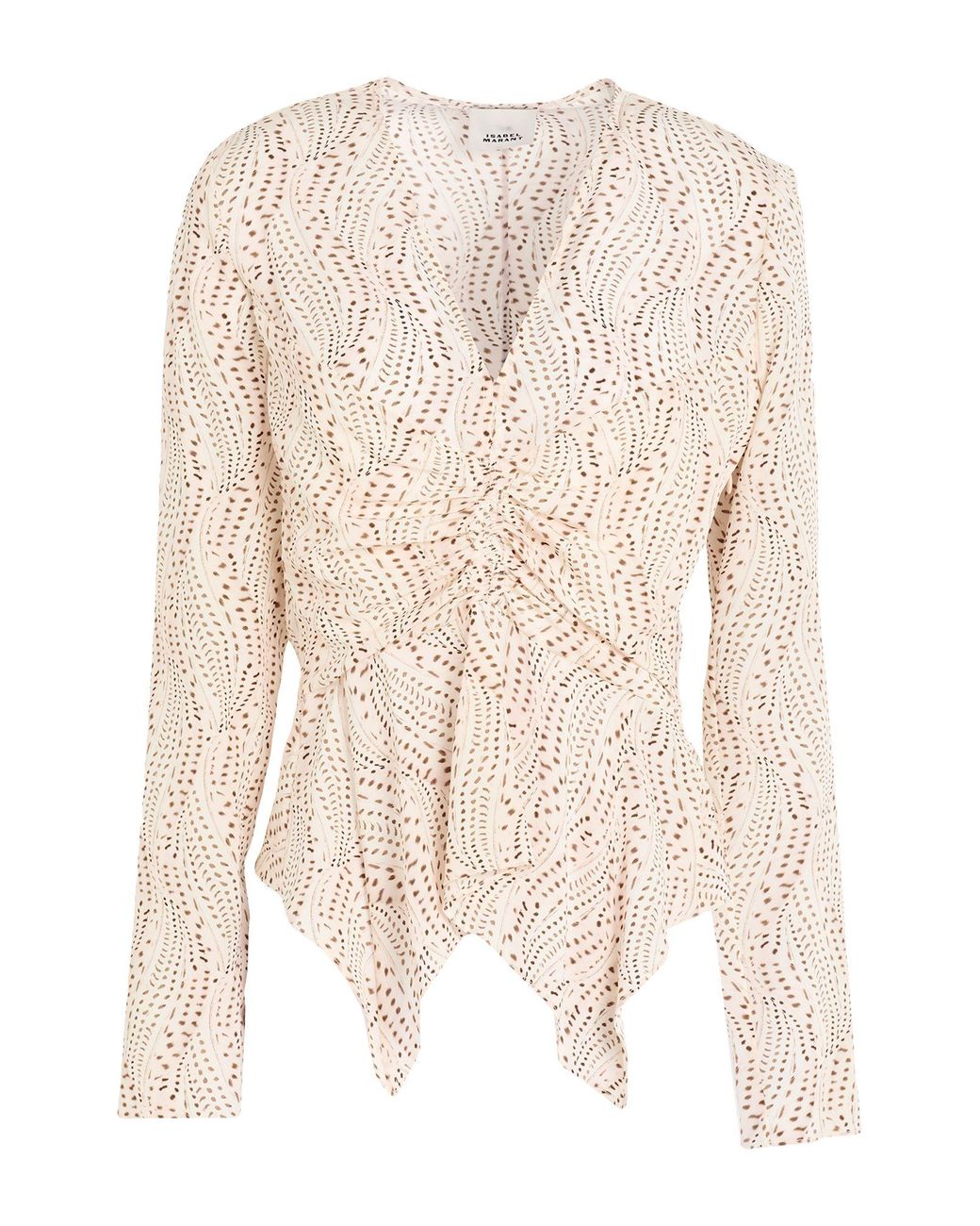 Top Isabel Marant de color Natural
