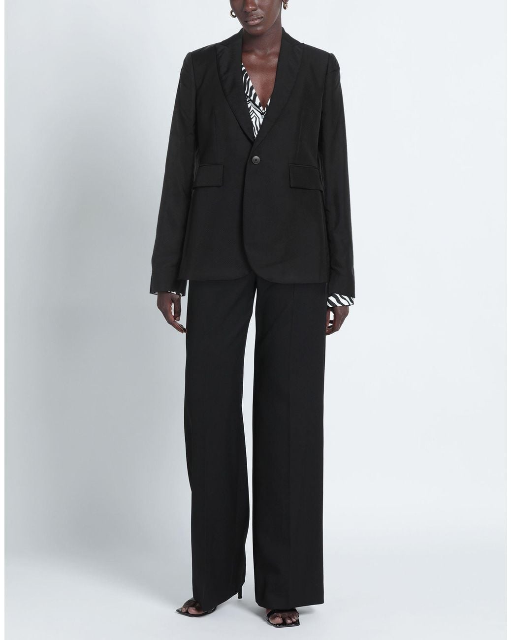 SAPIO Black Blazer Cupro