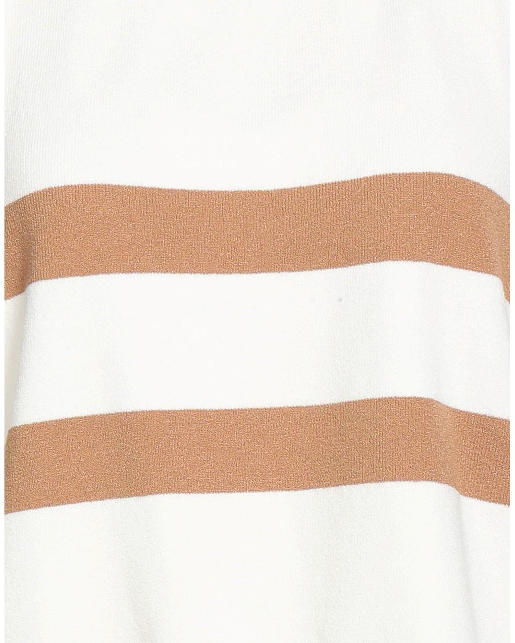 Denny Rose White Sweater Viscose, Elastane