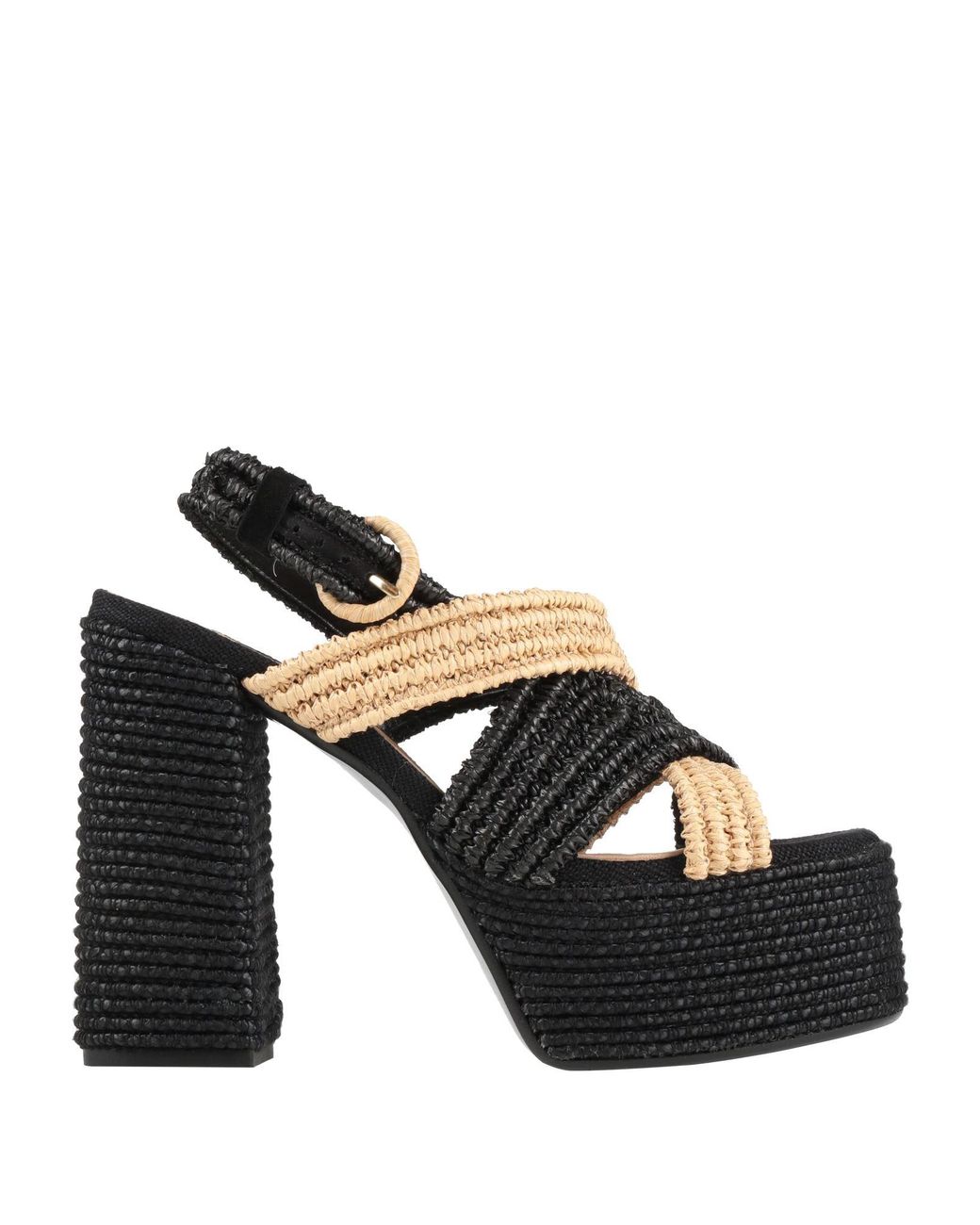 Castaner Black Sandale