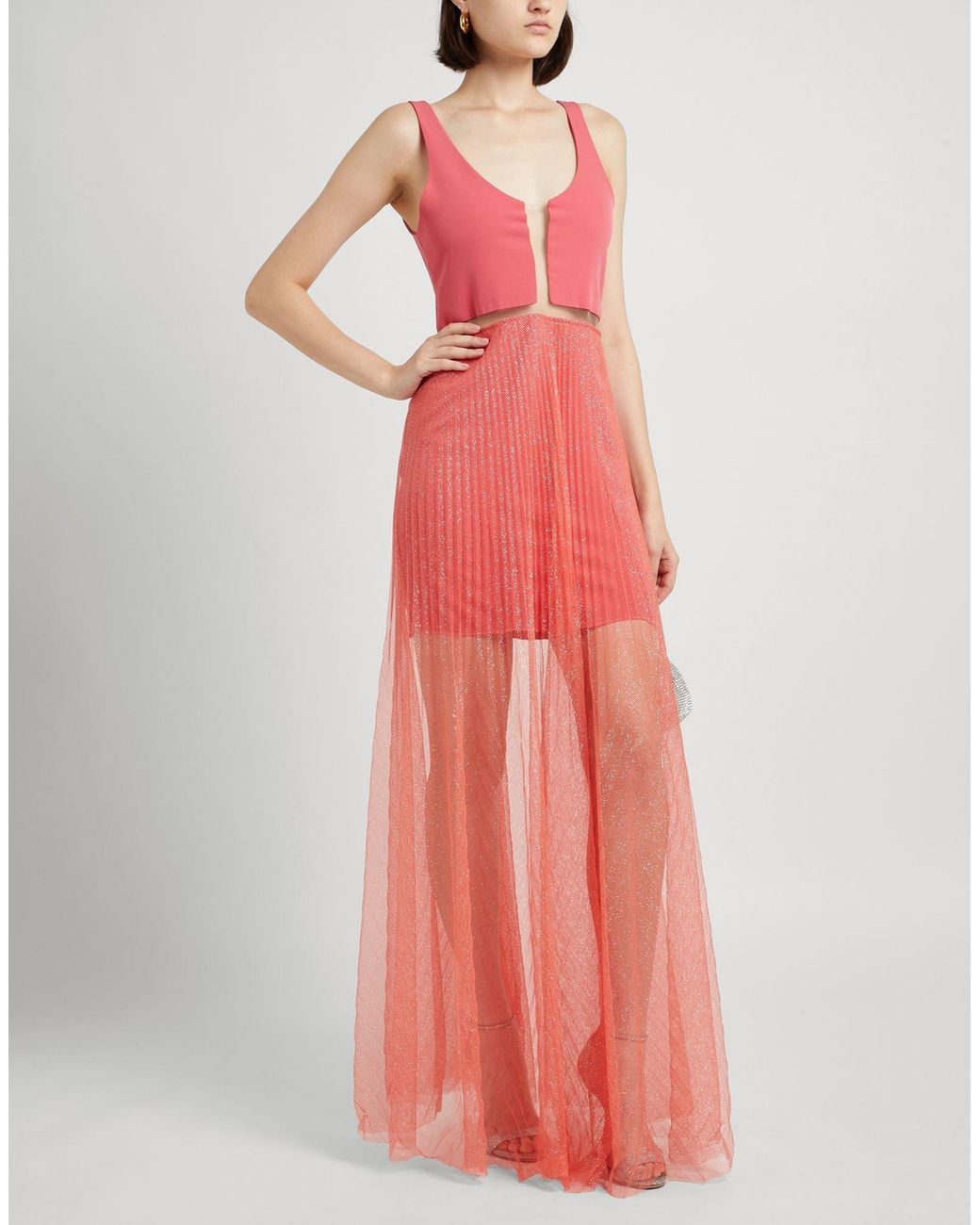 Robe longue FELEPPA en coloris Red