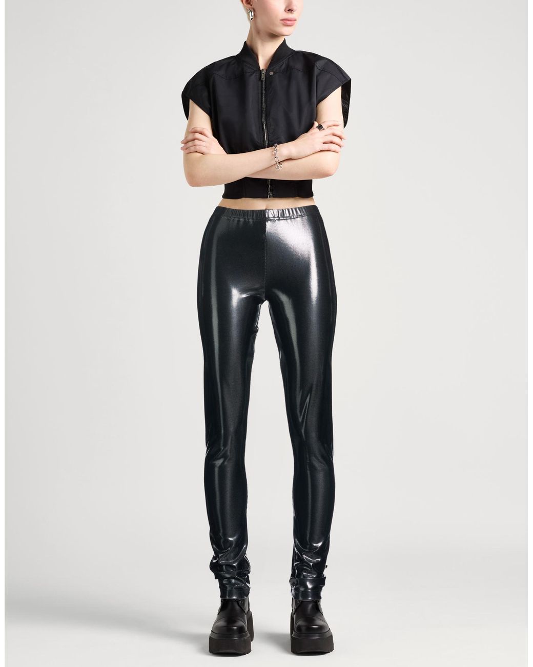 Junya Watanabe Black Leggings