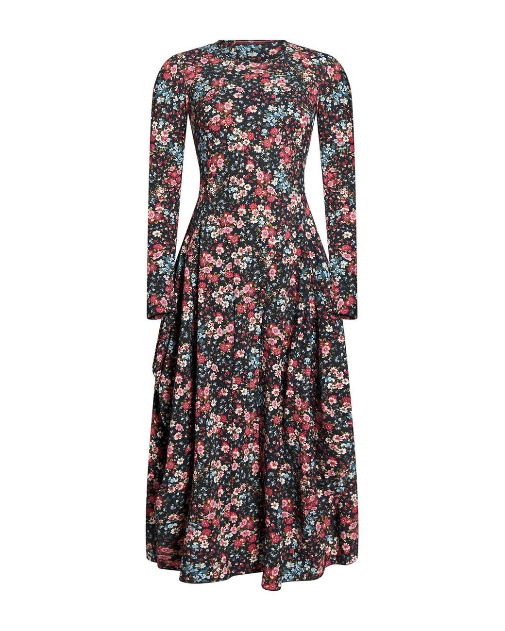 Robe Midi High en coloris Blue
