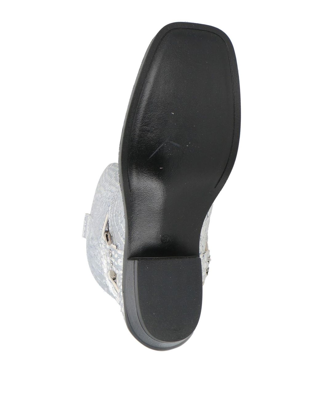 Doop Gray Boot Leather