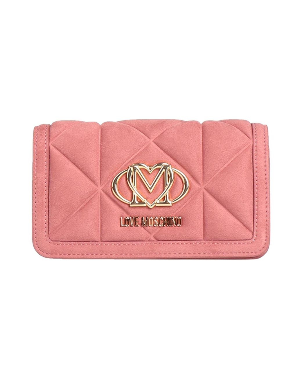 Love Moschino Pink Clutches