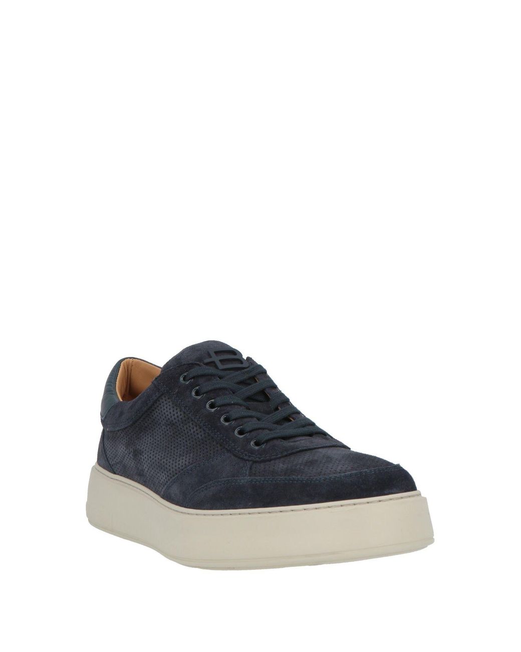 Baldinini Blue Sneakers Leather for men