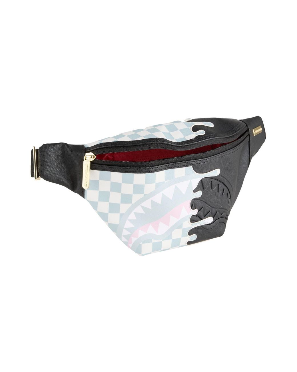 Sprayground Black Belt Bag for men